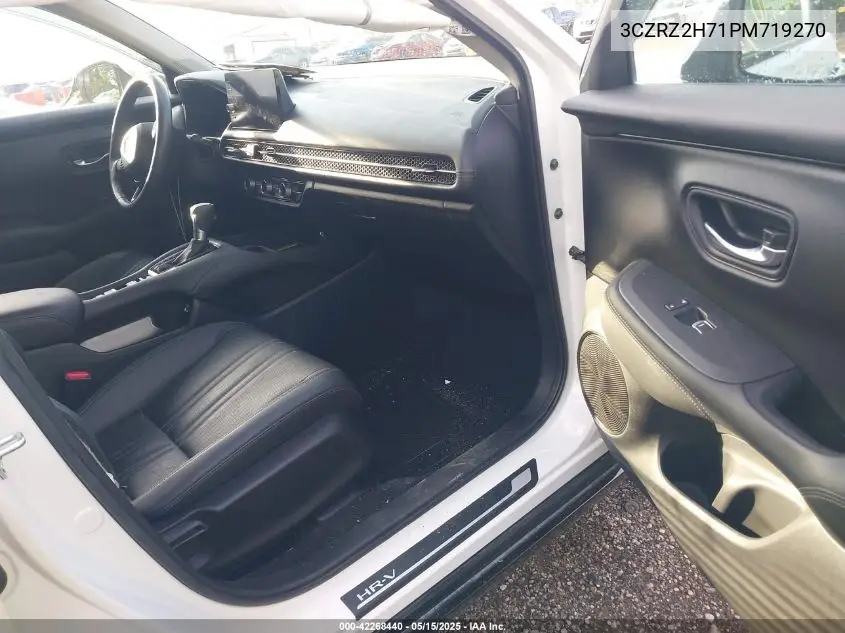 2023 Honda Hr-V Ex-L VIN: 3CZRZ2H71PM719270 Lot: 42268440