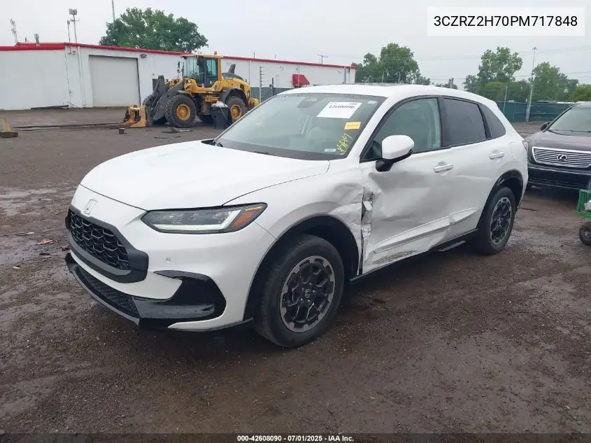 2023 Honda Hr-V Awd Ex-L VIN: 3CZRZ2H70PM717848 Lot: 42608090