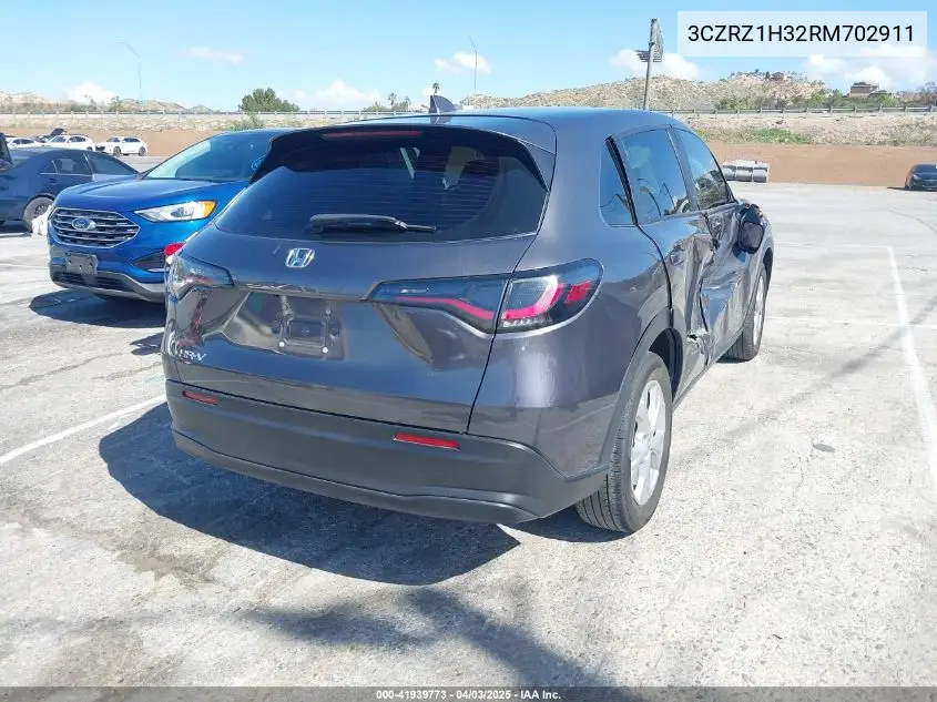 2024 Honda Hr-V 2Wd Lx VIN: 3CZRZ1H32RM702911 Lot: 41939773