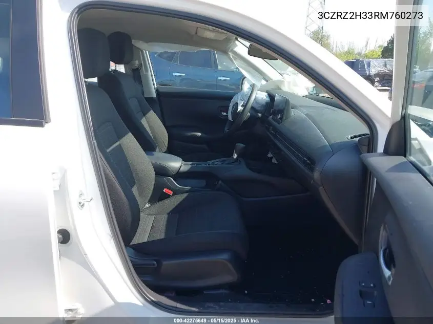 2024 Honda Hr-V Awd Lx VIN: 3CZRZ2H33RM760273 Lot: 42275649