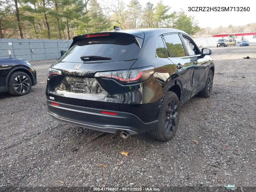 2025 Honda Hr-V Awd Sport VIN: 3CZRZ2H52SM713260 Lot: 41786807