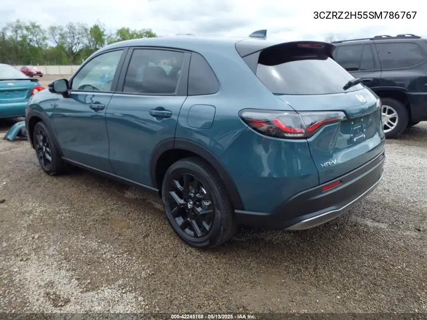 2025 Honda Hr-V Awd Sport VIN: 3CZRZ2H55SM786767 Lot: 42245188