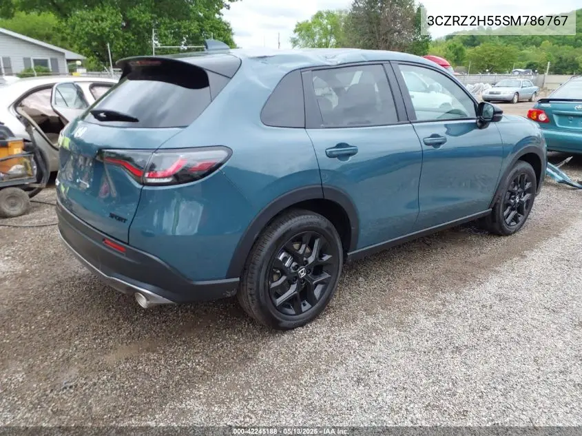 2025 Honda Hr-V Awd Sport VIN: 3CZRZ2H55SM786767 Lot: 42245188