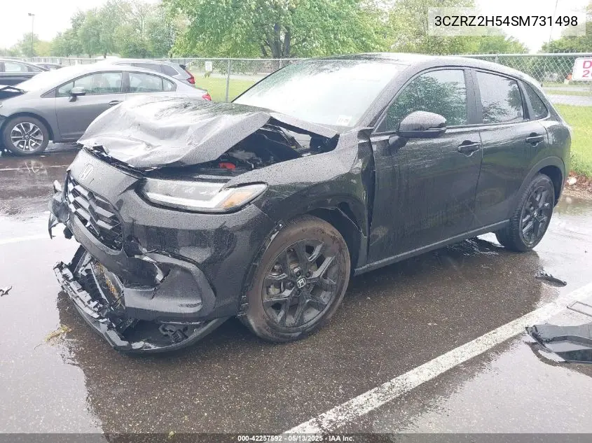 2025 Honda Hr-V Awd Sport VIN: 3CZRZ2H54SM731498 Lot: 42257592