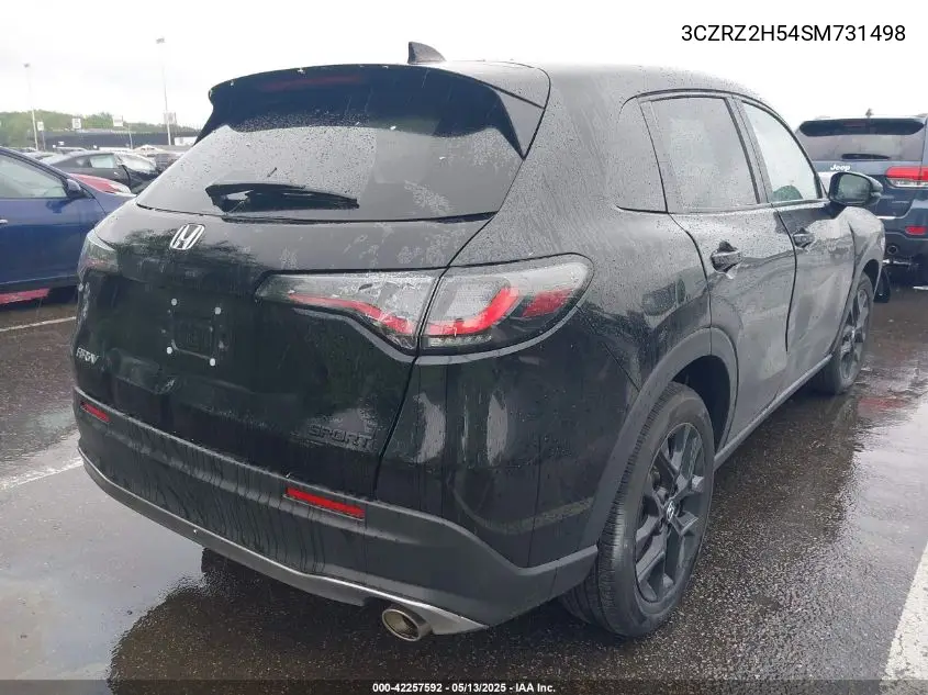 2025 Honda Hr-V Awd Sport VIN: 3CZRZ2H54SM731498 Lot: 42257592