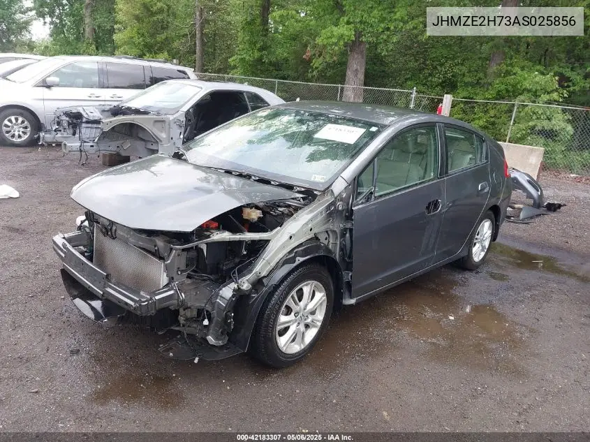 2010 Honda Insight Ex VIN: JHMZE2H73AS025856 Lot: 42183307