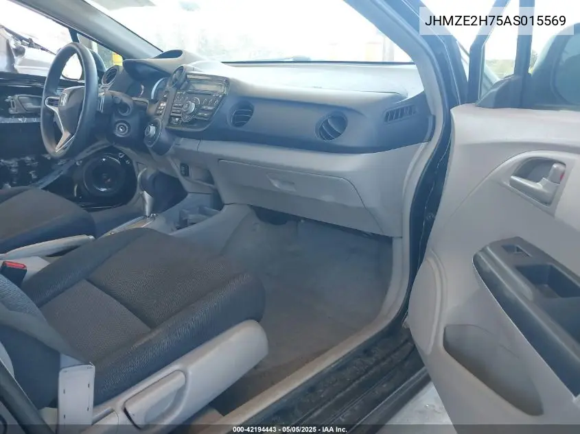 2010 Honda Insight Ex VIN: JHMZE2H75AS015569 Lot: 42194443