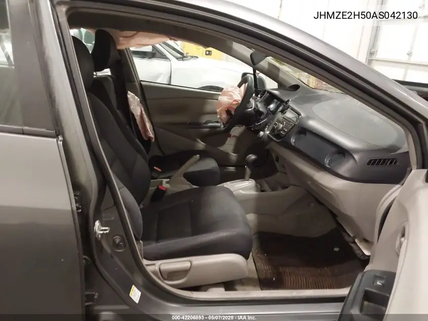 2010 Honda Insight Lx VIN: JHMZE2H50AS042130 Lot: 42206893