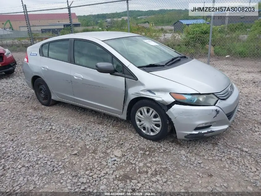 jhmze2h57as008203 JHMZE2H57AS008203 2010 Honda Insight Lx