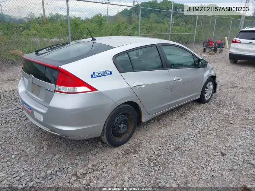 jhmze2h57as008203 JHMZE2H57AS008203 2010 Honda Insight Lx