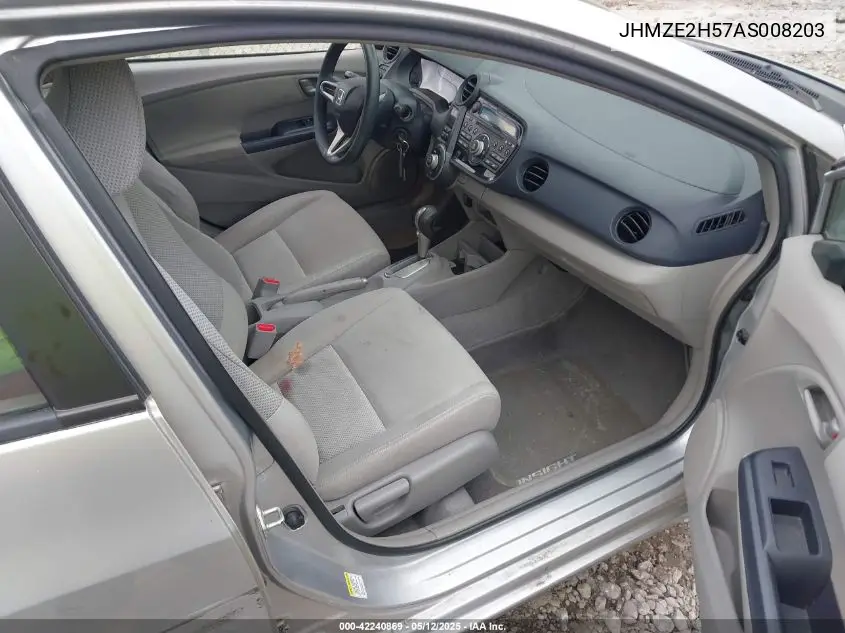 jhmze2h57as008203 JHMZE2H57AS008203 2010 Honda Insight Lx
