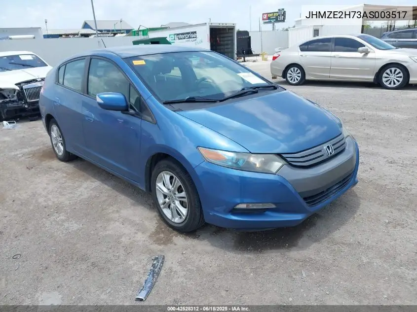 2010 Honda Insight Ex VIN: JHMZE2H73AS003517 Lot: 42528312