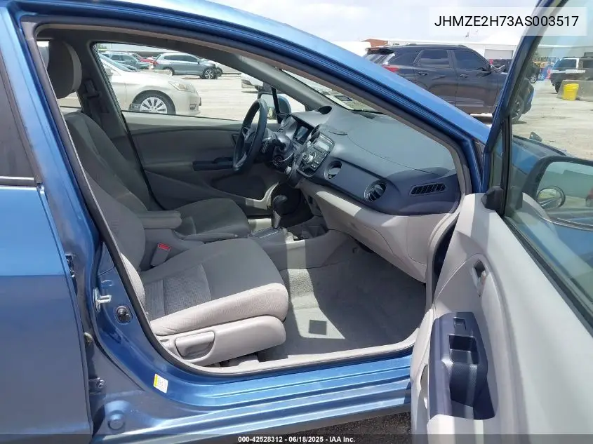 2010 Honda Insight Ex VIN: JHMZE2H73AS003517 Lot: 42528312