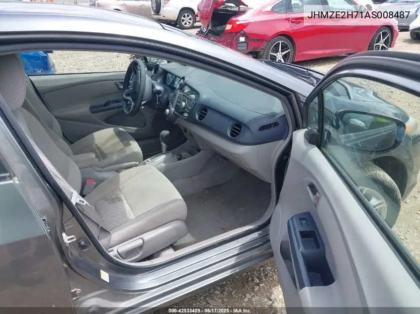 2010 Honda Insight Ex VIN: JHMZE2H71AS008487 Lot: 42533409