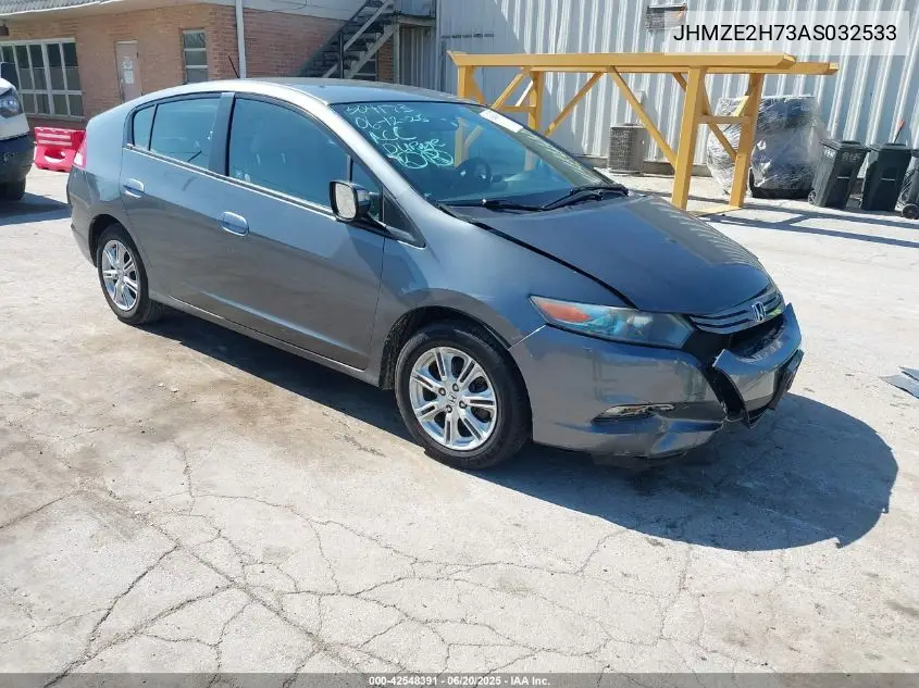 2010 Honda Insight Ex VIN: JHMZE2H73AS032533 Lot: 42548391