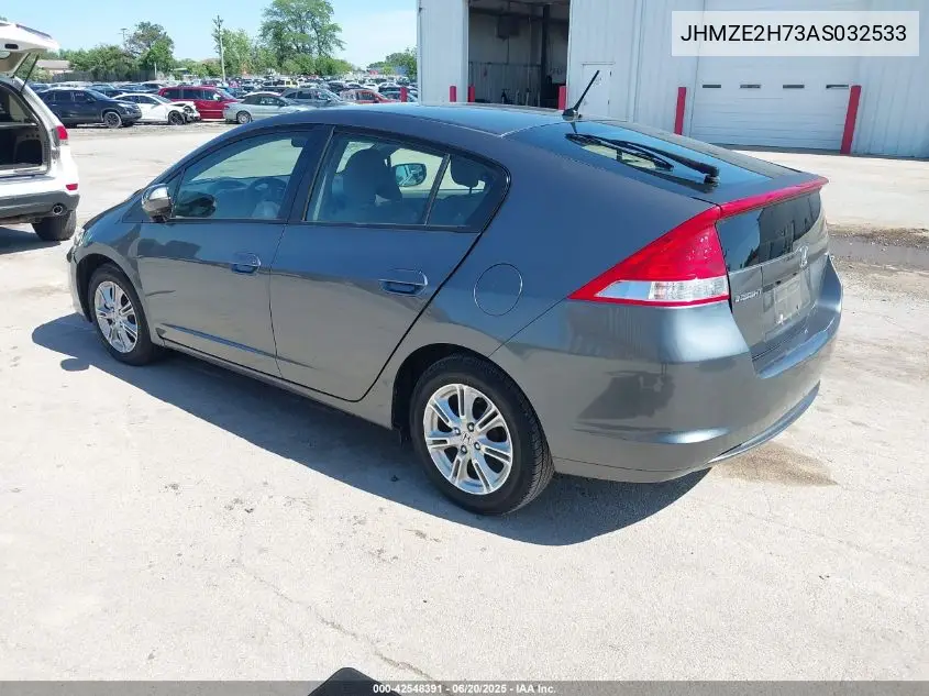 2010 Honda Insight Ex VIN: JHMZE2H73AS032533 Lot: 42548391