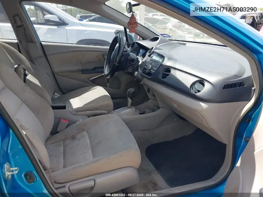 2010 Honda Insight Ex VIN: JHMZE2H71AS003290 Lot: 42601332