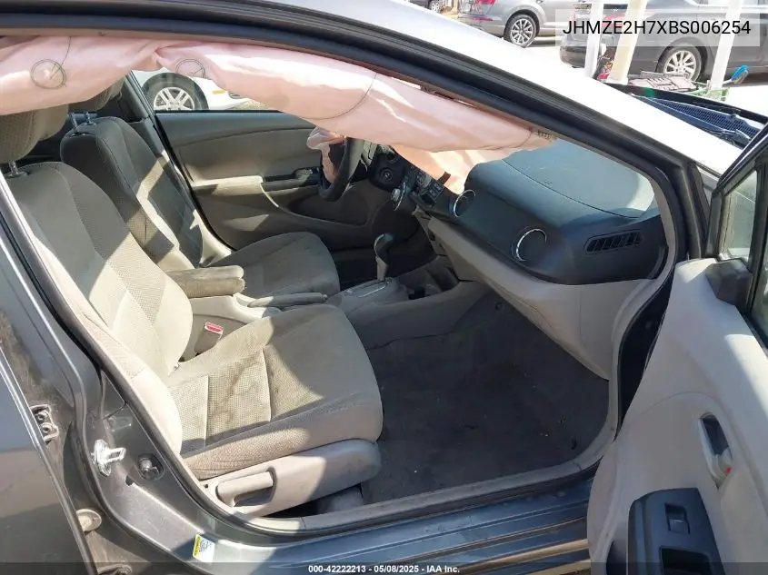 2011 Honda Insight Ex VIN: JHMZE2H7XBS006254 Lot: 42222213