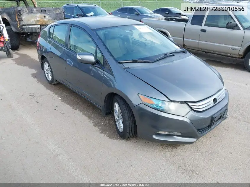 2011 Honda Insight Ex VIN: JHMZE2H72BS010556 Lot: 42515753
