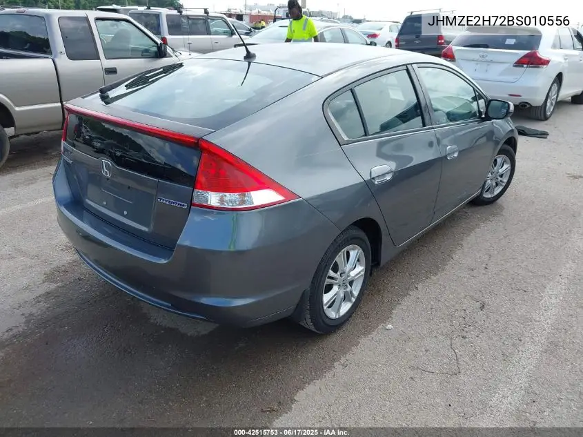 2011 Honda Insight Ex VIN: JHMZE2H72BS010556 Lot: 42515753