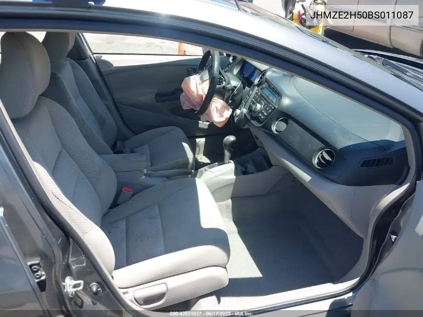 2011 Honda Insight Lx VIN: JHMZE2H50BS011087 Lot: 42531037