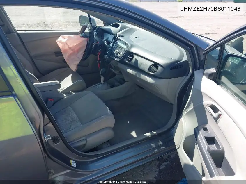 2011 Honda Insight Ex VIN: JHMZE2H70BS011043 Lot: 42537111