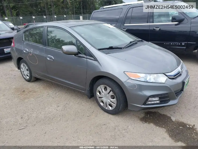 2014 Honda Insight Lx VIN: JHMZE2H54ES002459 Lot: 42240860