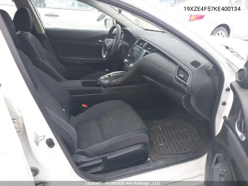 2019 Honda Insight VIN: 19XZE4F57KE400134 Lot: 12228487