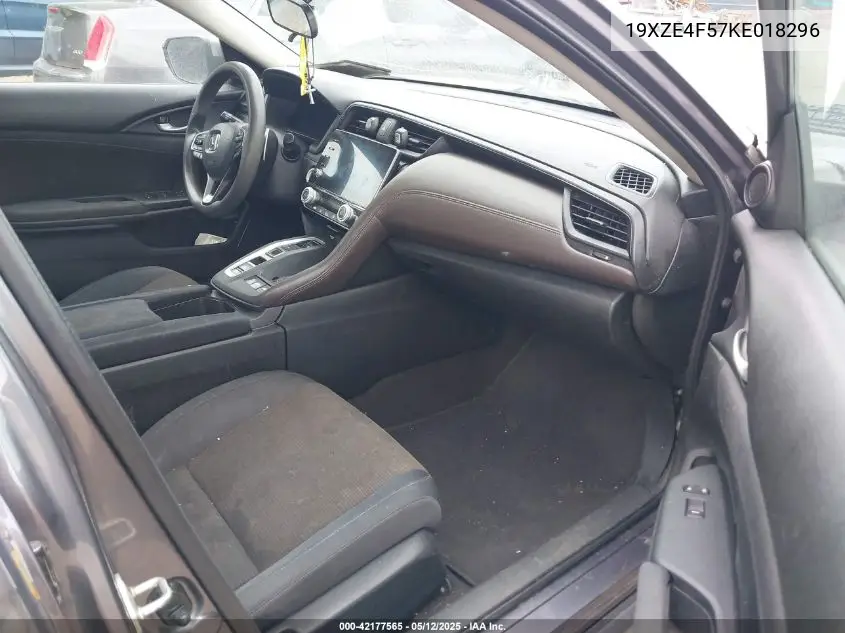 2019 Honda Insight Ex VIN: 19XZE4F57KE018296 Lot: 42177565