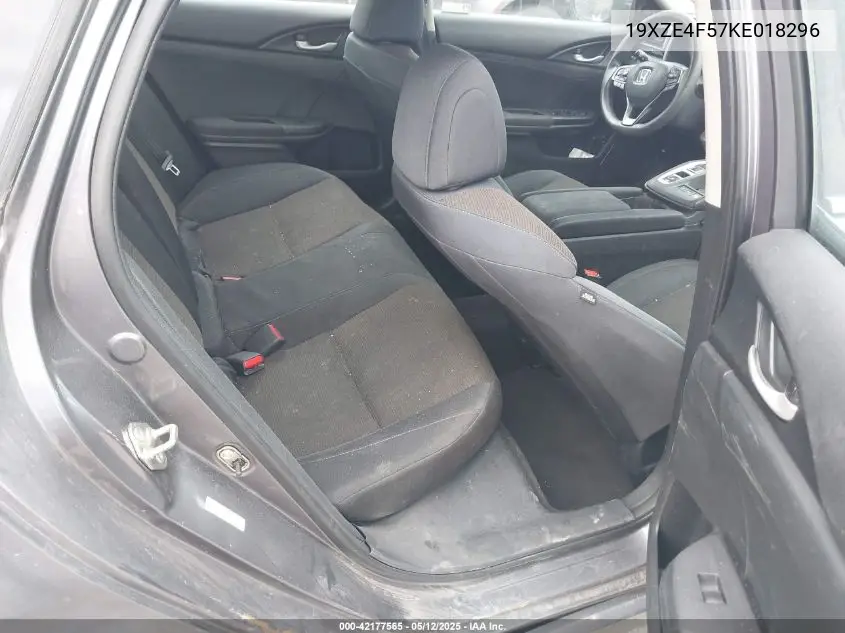 2019 Honda Insight Ex VIN: 19XZE4F57KE018296 Lot: 42177565