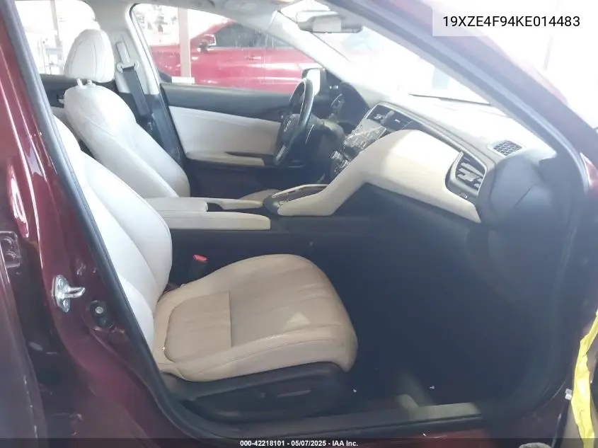 2019 Honda Insight Touring VIN: 19XZE4F94KE014483 Lot: 42218101