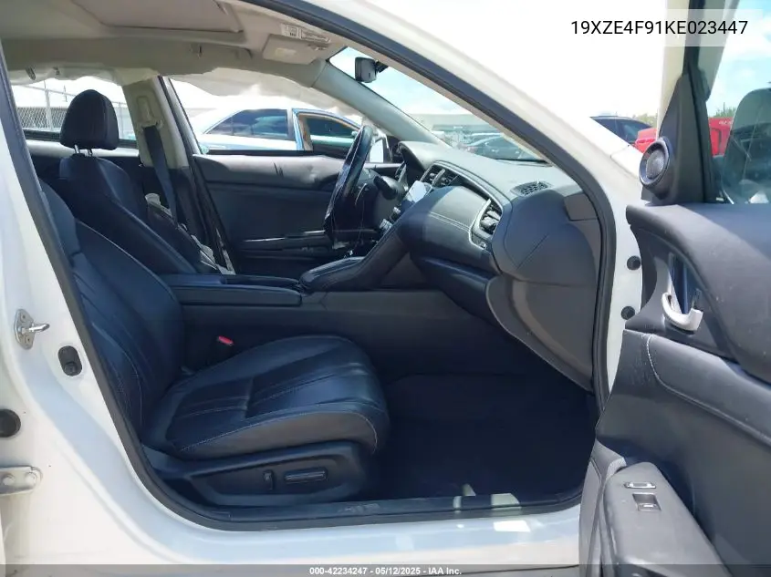 2019 Honda Insight Touring VIN: 19XZE4F91KE023447 Lot: 42234247
