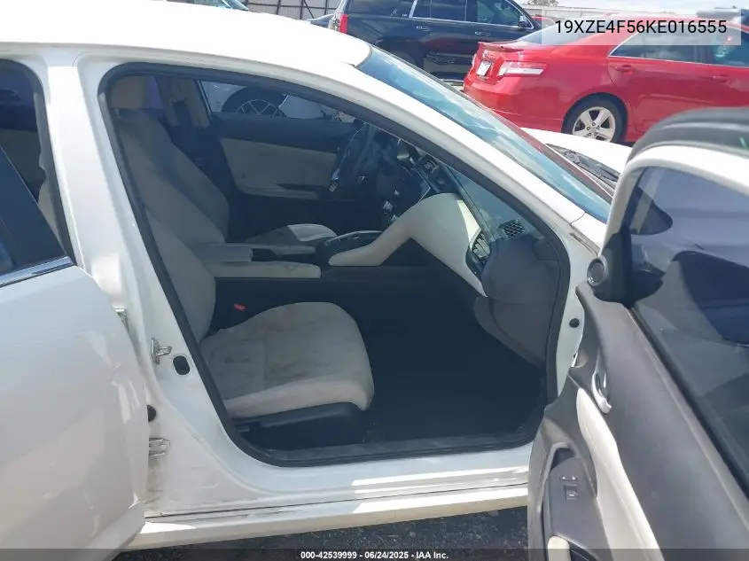 2019 Honda Insight Ex VIN: 19XZE4F56KE016555 Lot: 42539999