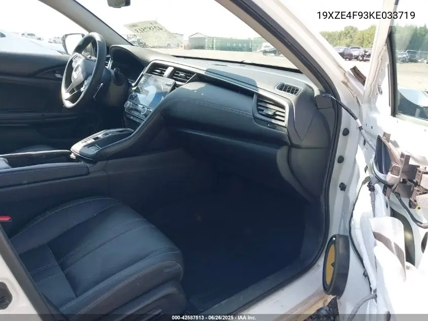 2019 Honda Insight Touring VIN: 19XZE4F93KE033719 Lot: 42587513