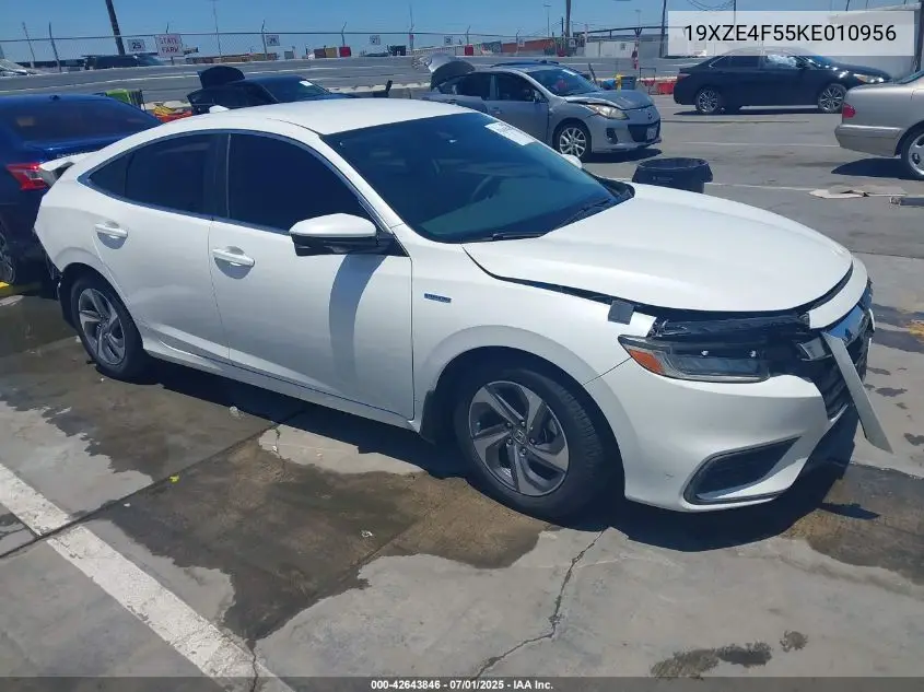 2019 Honda Insight Ex VIN: 19XZE4F55KE010956 Lot: 42643846