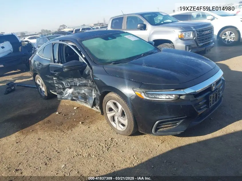 2020 Honda Insight Ex VIN: 19XZE4F59LE014980 Lot: 41837309