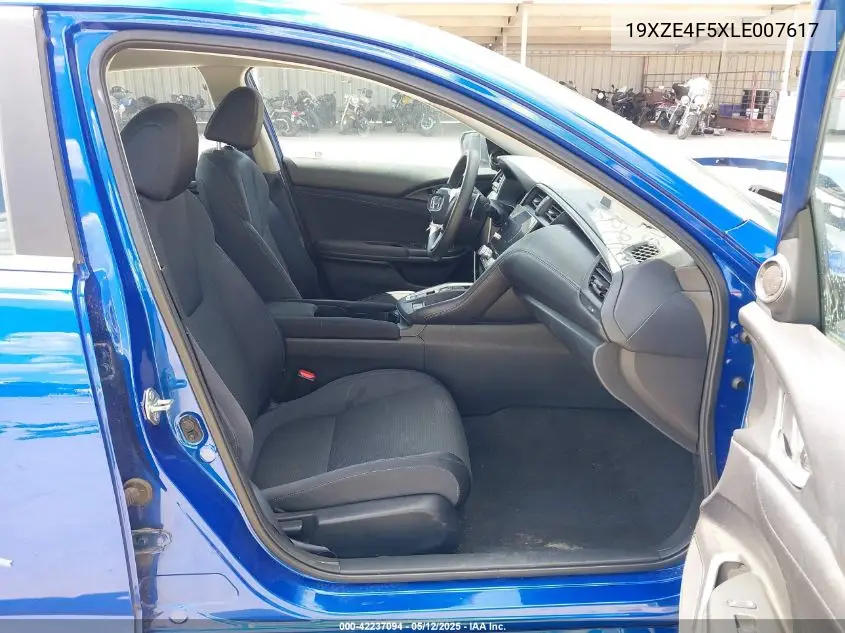 2020 Honda Insight Ex VIN: 19XZE4F5XLE007617 Lot: 42237094