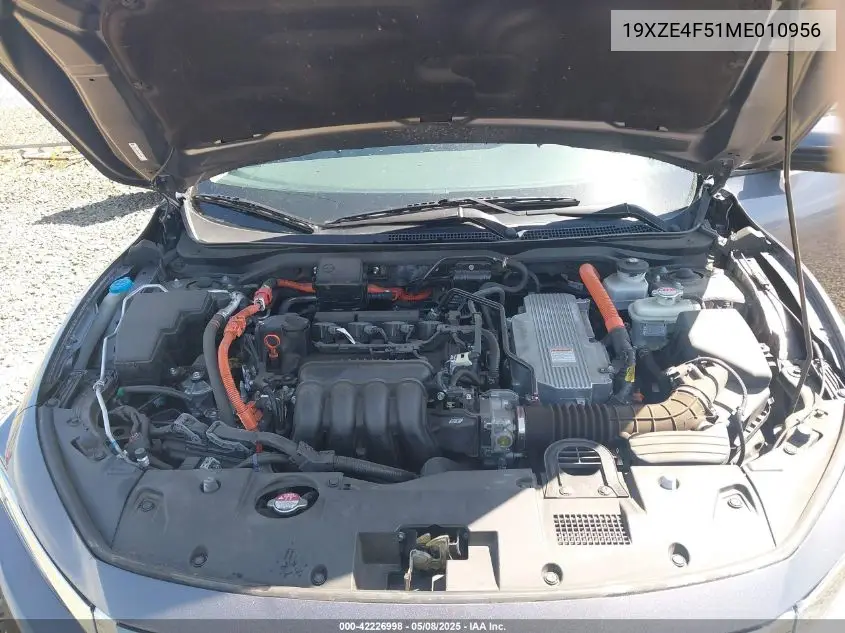 2021 Honda Insight Ex VIN: 19XZE4F51ME010956 Lot: 42226998