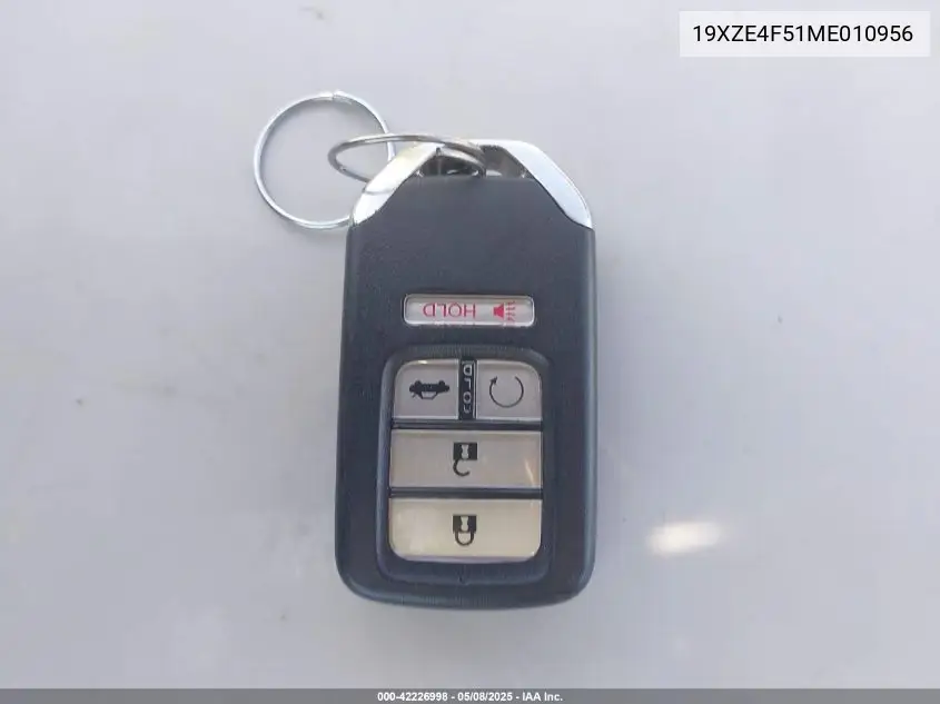 2021 Honda Insight Ex VIN: 19XZE4F51ME010956 Lot: 42226998