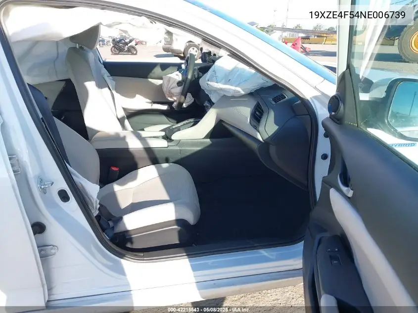 2022 Honda Insight Ex VIN: 19XZE4F54NE006739 Lot: 42215543