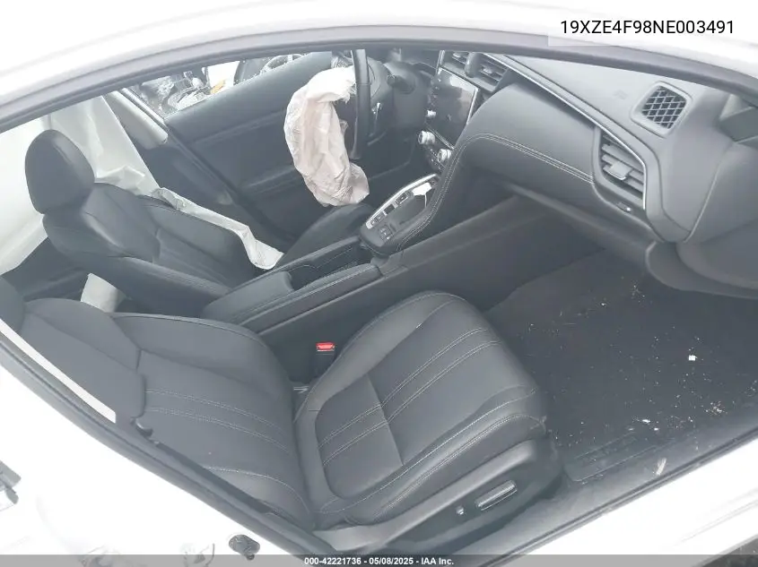 2022 Honda Insight Touring VIN: 19XZE4F98NE003491 Lot: 42221736