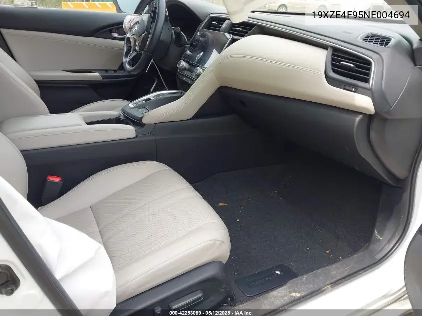 2022 Honda Insight Touring VIN: 19XZE4F95NE004694 Lot: 42253089