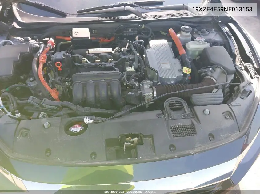 2022 Honda Insight Ex VIN: 19XZE4F59NE013153 Lot: 42591224