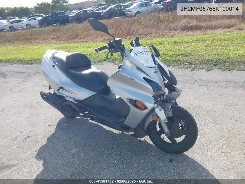 2005 Honda Nss250 S VIN: JH2MF06765K100014 Lot: 41501732