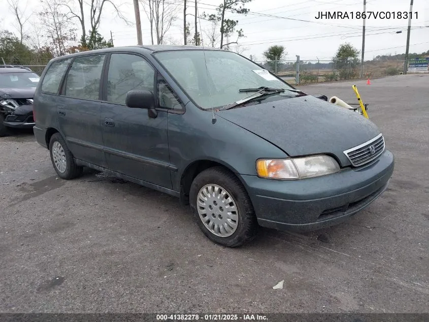 1997 Honda Odyssey Lx VIN: JHMRA1867VC018311 Lot: 41382278