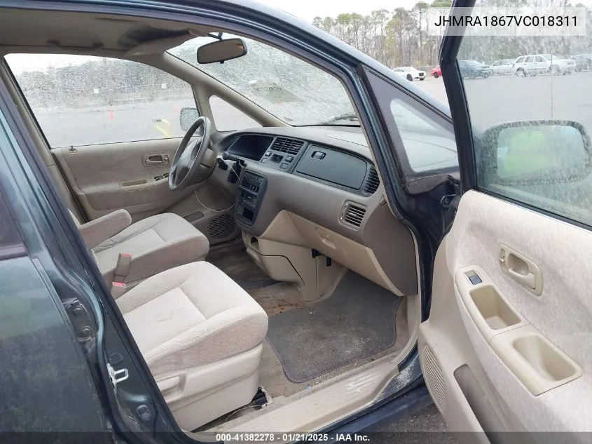 1997 Honda Odyssey Lx VIN: JHMRA1867VC018311 Lot: 41382278
