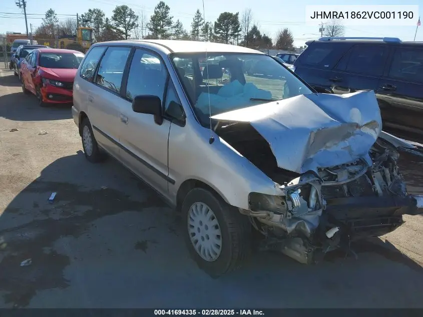 1997 Honda Odyssey Lx VIN: JHMRA1862VC001190 Lot: 41694335