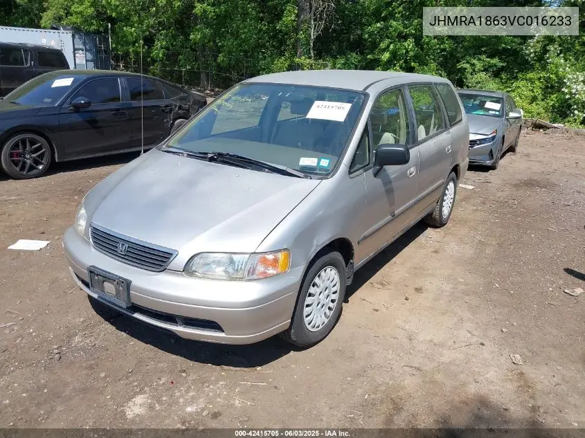 1997 Honda Odyssey Lx VIN: JHMRA1863VC016233 Lot: 42415705