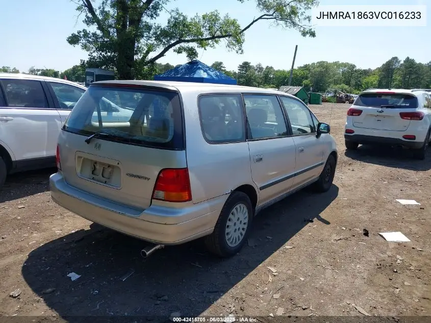 1997 Honda Odyssey Lx VIN: JHMRA1863VC016233 Lot: 42415705