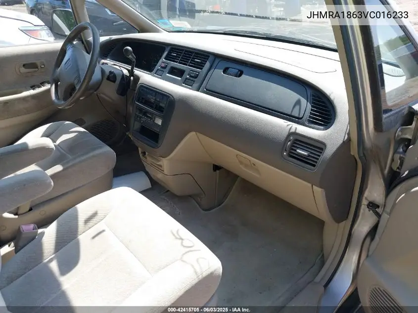 1997 Honda Odyssey Lx VIN: JHMRA1863VC016233 Lot: 42415705